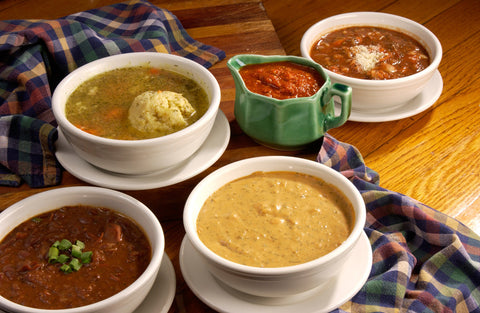 Four Quart Variety Pack of Our Delicious Soup